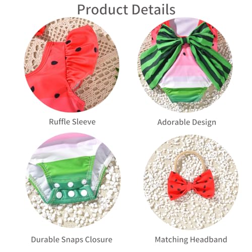 Image of Toddler Girl Baby Ruffles Mermaid Fish Scale Swimsuit One Piece Swimwear Bathing Sunsuit