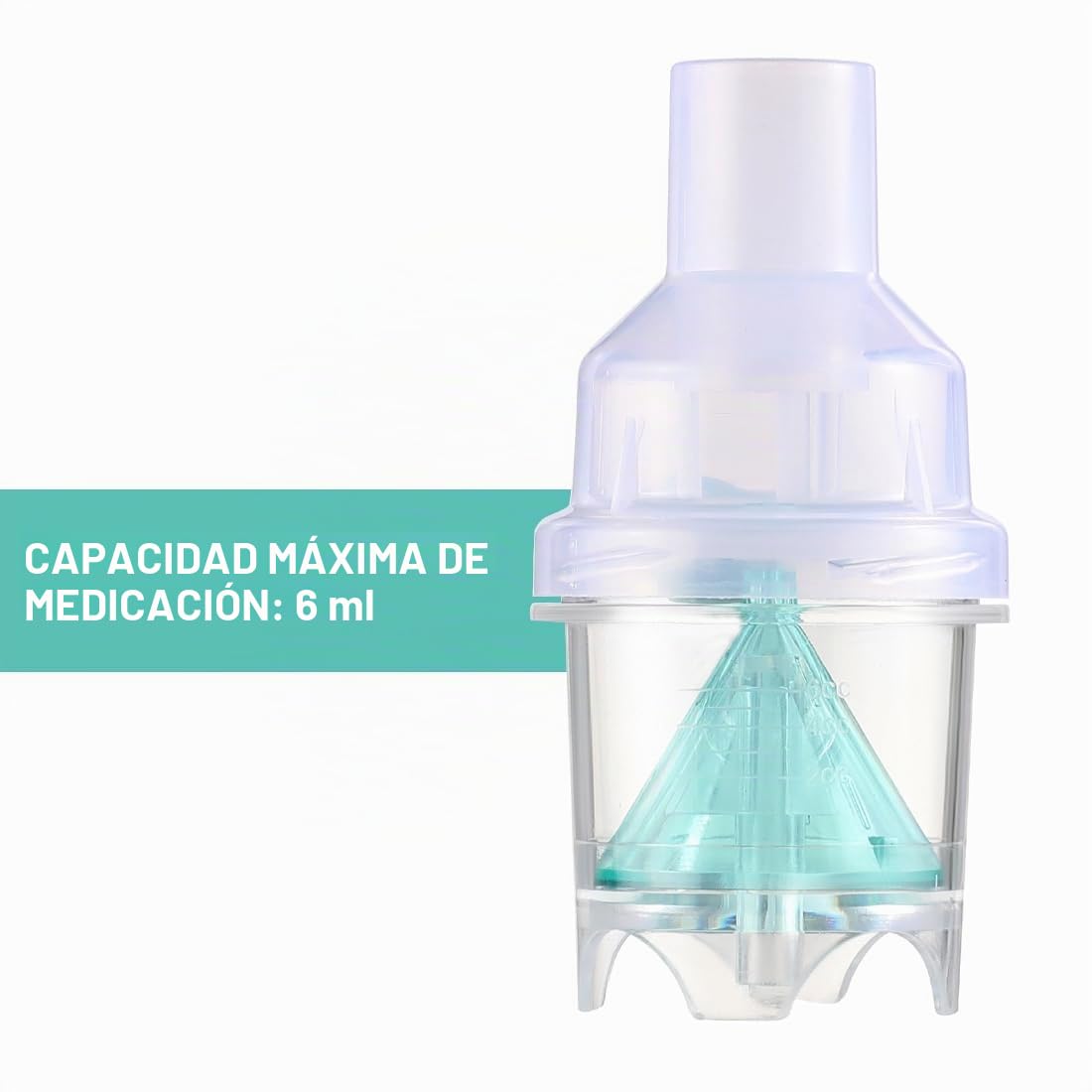 Accesorios para nebulizador, 3 juegos con boquillas, máscaras para adultos, vasos de 2 m, máscara de oxígeno, accesorios para adultos, sin ftalatos, sin látex