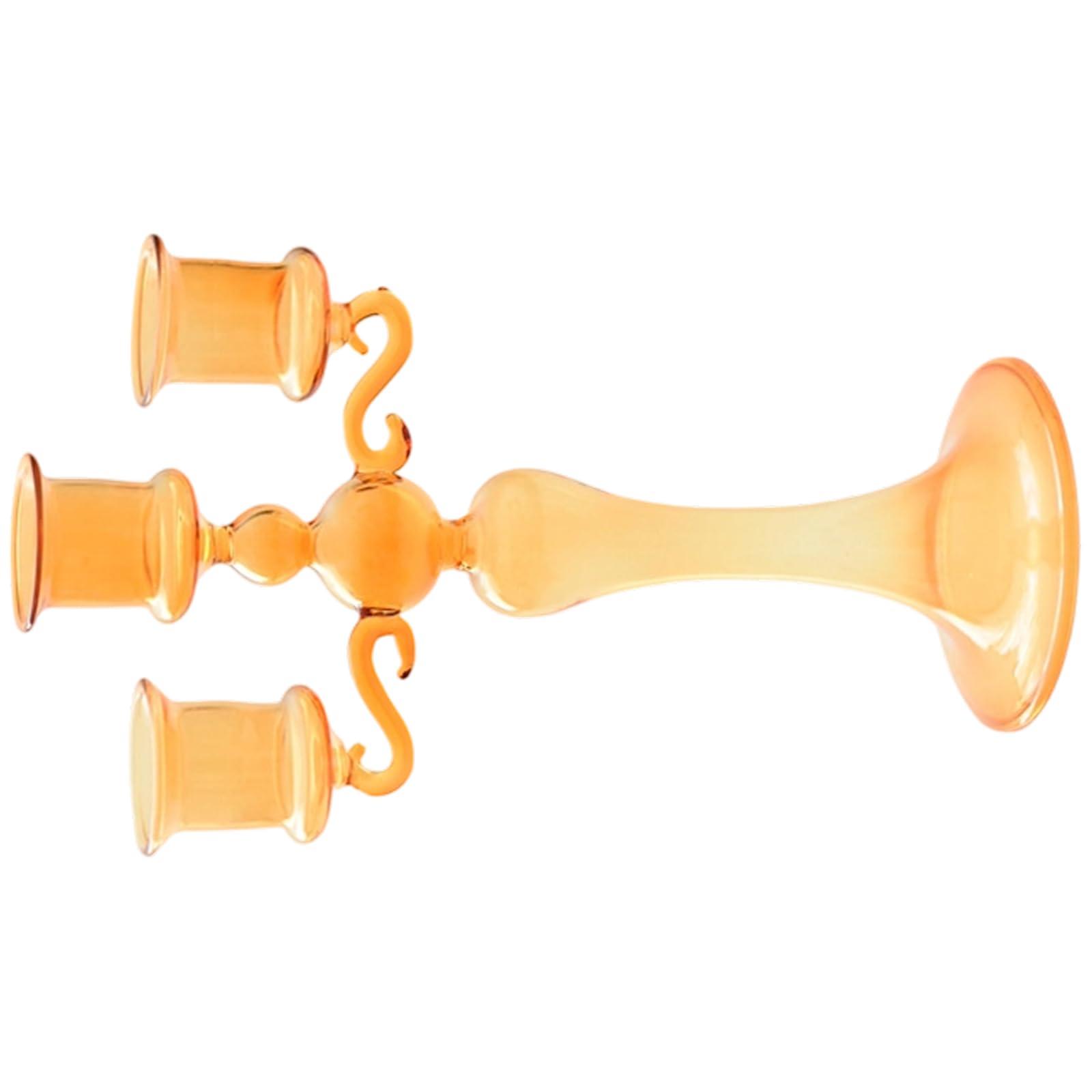 TFAOYS 3 Arms Candelabra Taper Holders Candlestick Holders Decorative Stands for Dining Table Wedding, Home Decors Candlestick