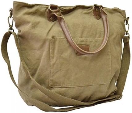 Rakuda Fashion Tote - Vintage Style Washed Canvas Shopper Hand Bag Large, Comfortable, Durable, Stylish and Fashionable