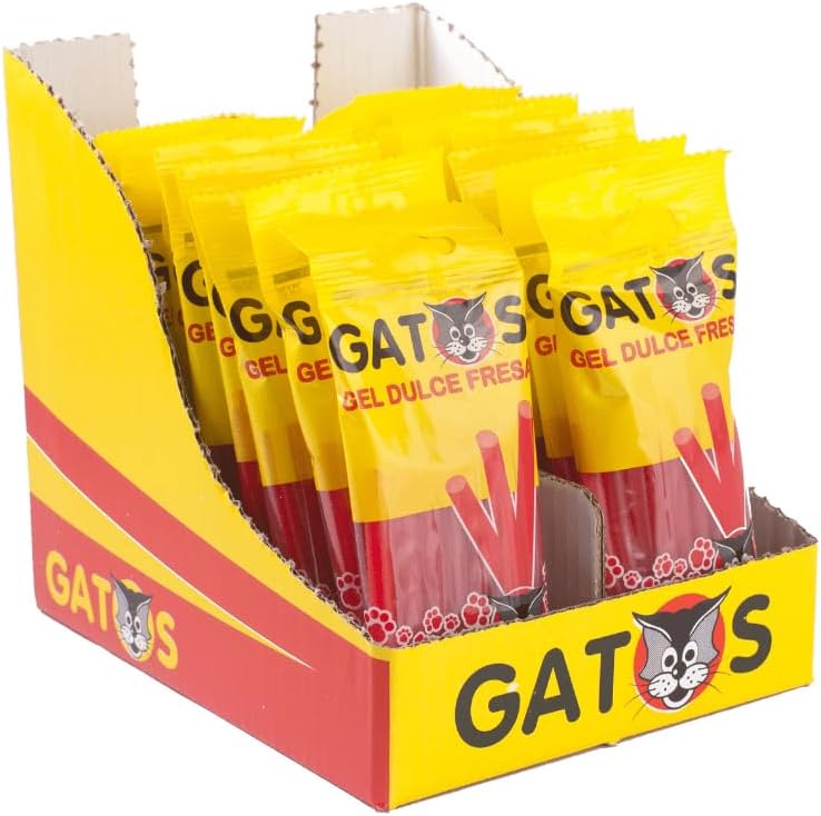 Gatos Regaliz Fresa Bolsitas 20 un