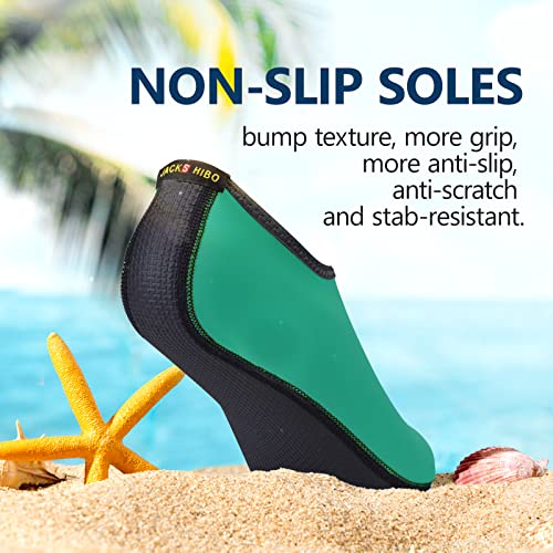 Image of JACKSHIBO Water Shoes for Women Men Quick-Dry Swim Shoes Beach Water Socks | Aqua, Swimming, Yoga, Surf, River, Lake, Kayak, Pool Socks, Cruise Essentials, Sport, Adult, Unisex, Cute, Barefoot, Vacation