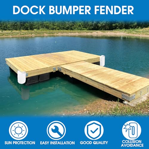 image for JYINCPED Corner Dock Bumper Fender,Boat Dock Corner Bumpers Marine Fen