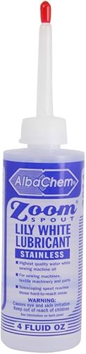 Aceite de máquina de coser con lubricador de boquilla de acercamiento de 4 fl ozFabricado en EE. UU.