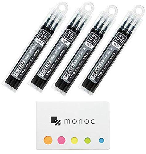 Recharges Pilot FriXion Ball encre gel effaçable 0.5mm pour corriger sans rature
