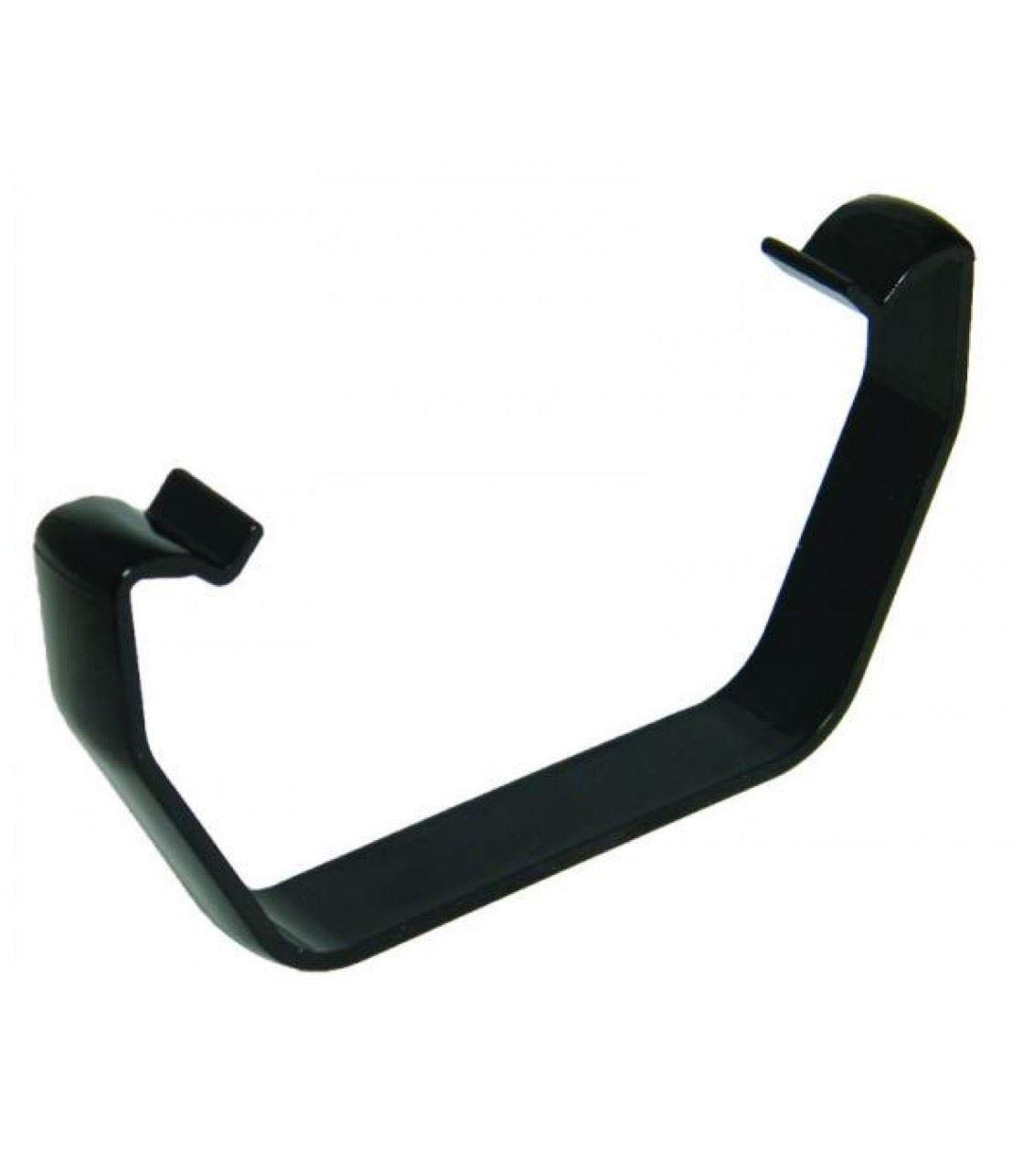 Floplast Black 114Mm Square Gutter Clip - Bag Of 5
