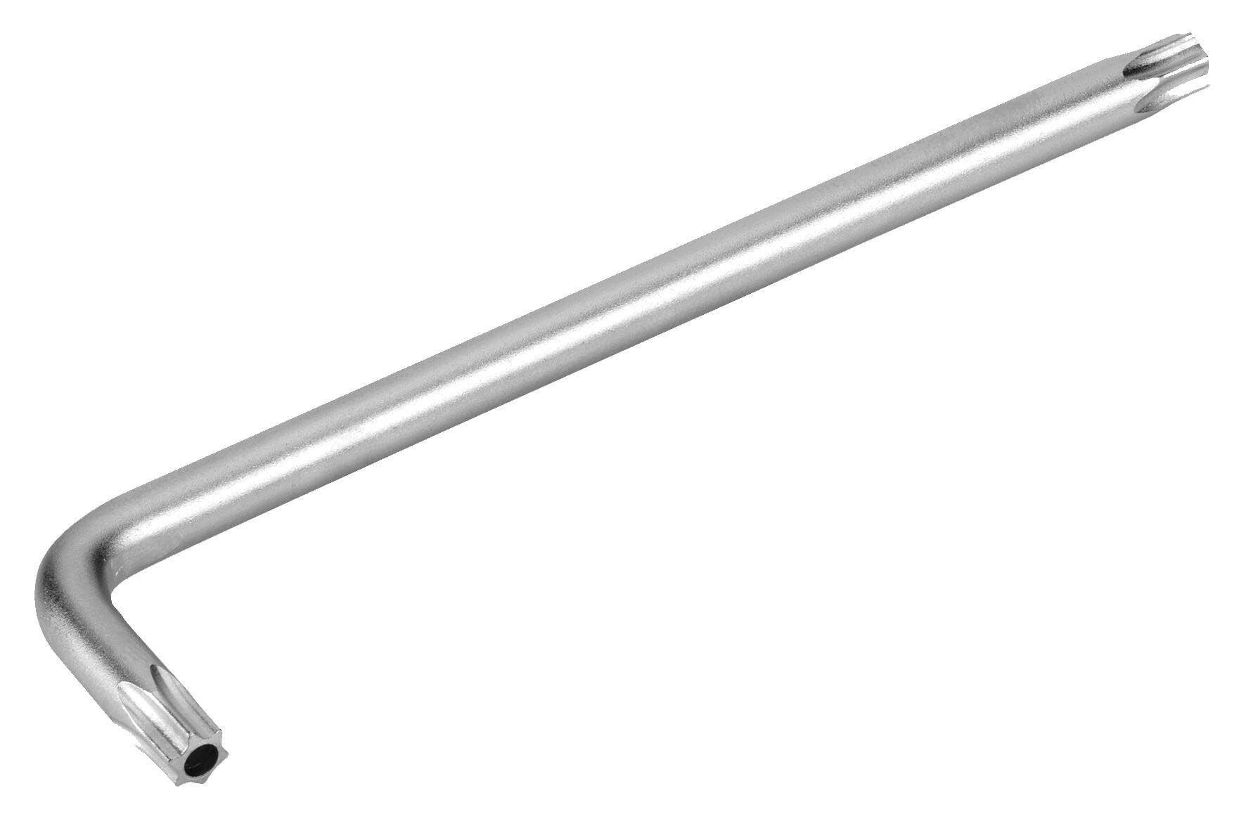T40 Tamper-Proof Torx Angled Wrench with Durable Finish, Ideal for Work in Repair and Maintenance of Machinery and Devices