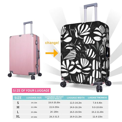 Housse de protection en polyester de qualité supérieure à rayures et fleurs S