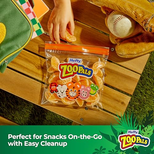 Image of Hefty Zoo Pals Sandwich Bags 50ct