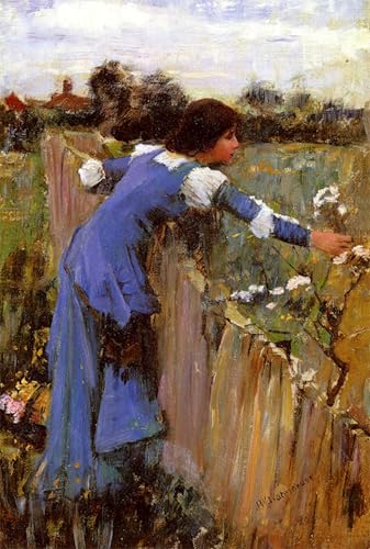 Peinture pour décoration salon Waterhouse avec impression sur toile premium de grand format 60x90cm