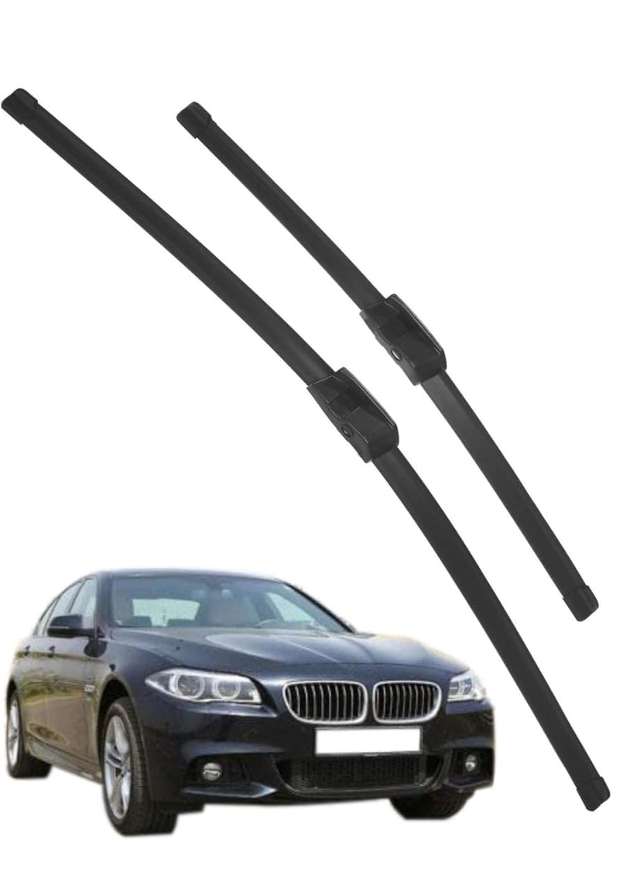 SPRING Wiper Blade for BMW 5 Series 2011-2017, Brand Spring 70001010 HIGH Performance Wiper Blade, Driver Side is 26" and CO-Driver Side is 18" (Set of 2)
