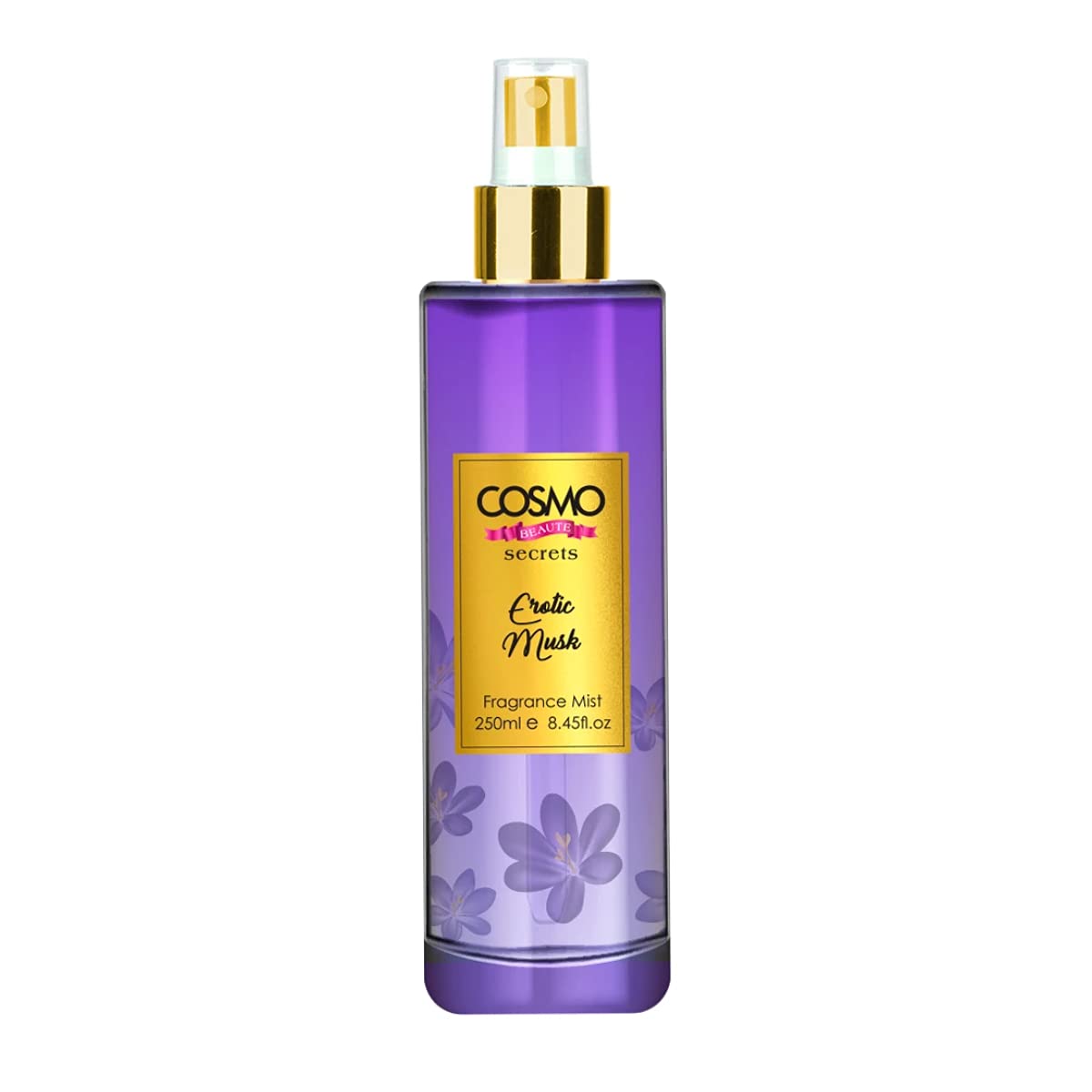 Buy Cosmo Beaute Erotic Musk Fragrance Body Mist 250ML, Long Lasting
