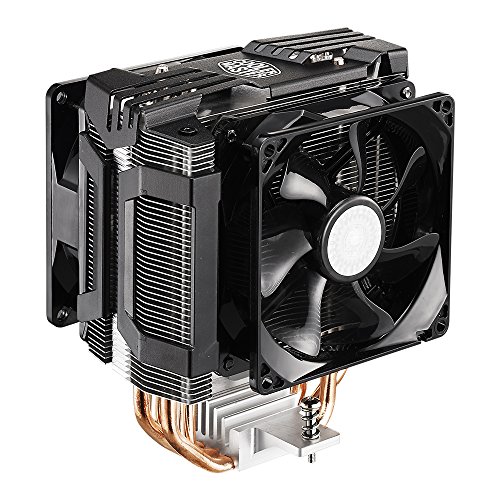 Image of Cooler Master Hyper D92 - CPU Air Cooler with Dual 92mm Offset Push-Pull Fans and Accelerated Cooling System