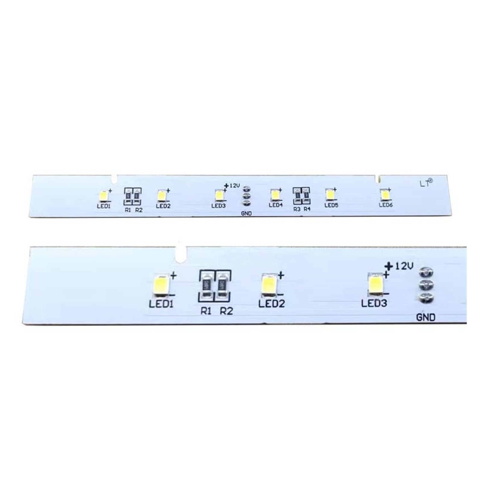 Wymienne oświetlenie LED do lodówki, Taśma LED do lodówki 12V biała E123995 GMFL-19213 15x1,5cm