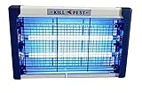 Insektenvernichter Elektrisch, 20W UV-Licht und 2800V Stromgitter...