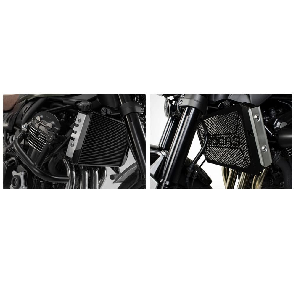 KACBRU Für Z900 RS Z 900 RS Z900RS 2021 2022 CNC Aluminium Motorrad Kühlerschutz Motorkühler Kühlergrill Abdeckung Schutz