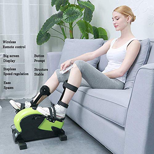 Image of Pedal Exerciser, Mini Under Desk Exercise Bike, Portable Indoor Fitness, Arm and Leg Exerciser, Work Out and Rehabilitation Training Bike Machine (C)