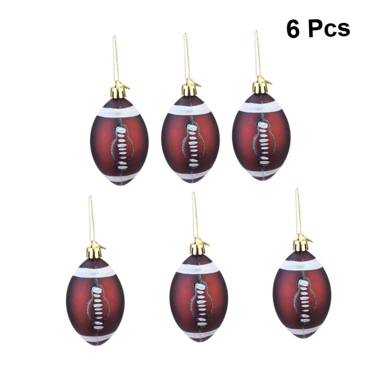 Ciieeo 6piezas Adornos De Bolas De Navidad Bolas Colgantes Festivas Plásticas para Decorar Hogar Árboles De Navidad y Fiestas