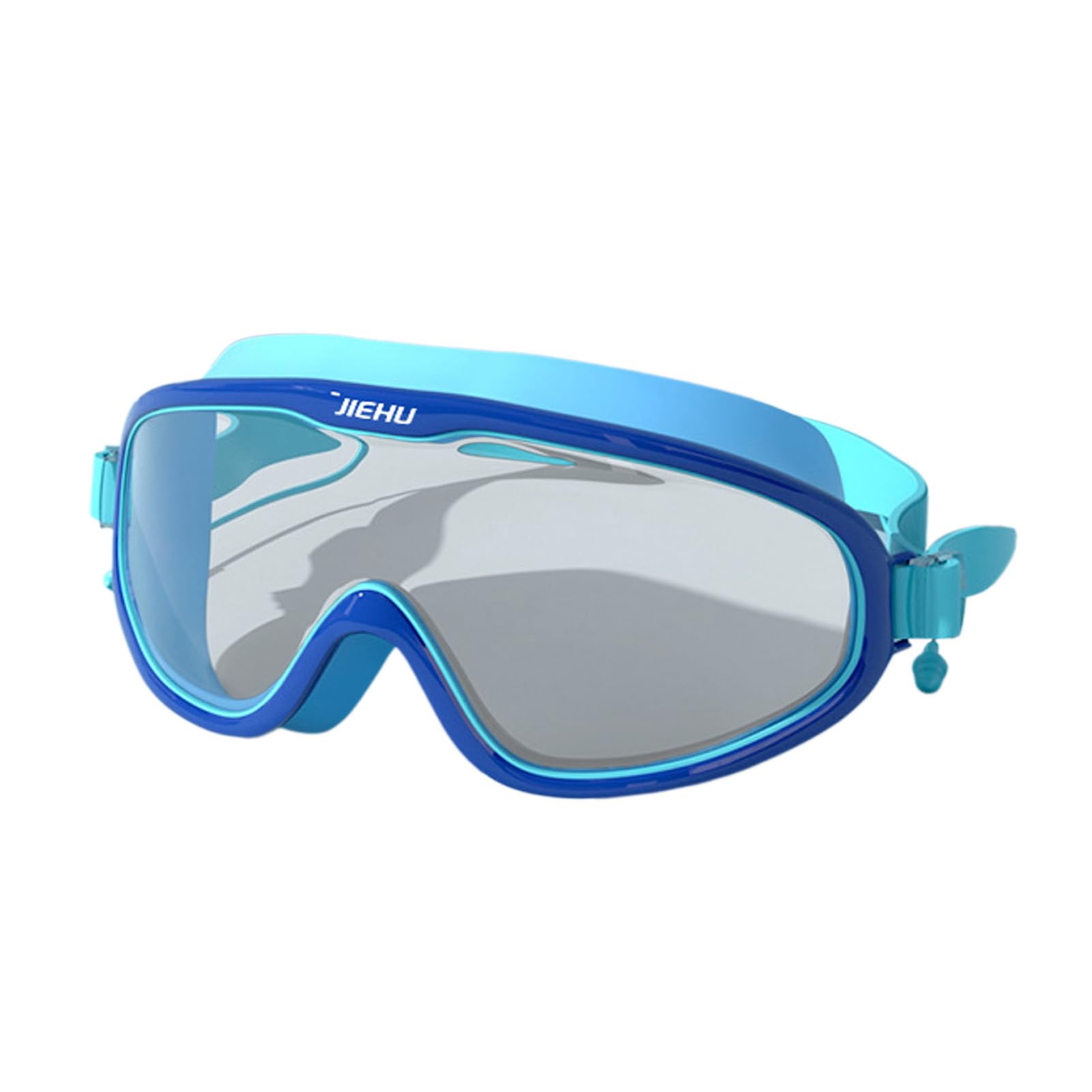 Swim Goggles for Women Men and Youth - -Fog Leak-Proof Durable Diving Goggles for Enhanced Underwater Experience (Light Blue, 15. 5×8×7. 6cm)