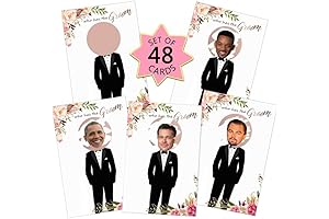 Floral Bridal Shower Games - Who Has The Groom