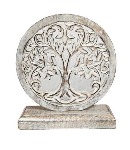 VANIYA-CRAFTS-Wooden-Carved-Handmade-Engraved-Table-Decor-Table-Sculpture-Home-Decor-Statue-for-Living-Room-Bedroom-Office-Desktop-Cabinets