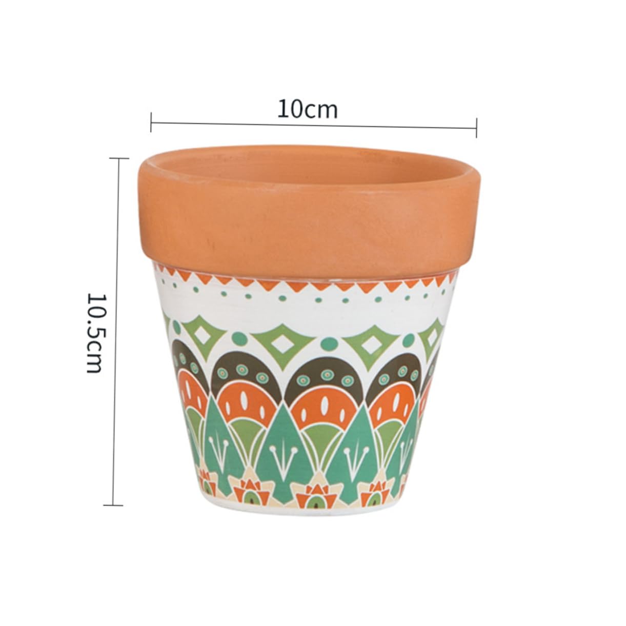 Operitacx Keramik-Sukkulententopf – 19x14x6 Cm, Rechteckig, Für Zimmerpflanzen, Dekorativ