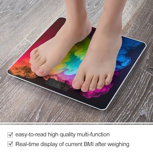 Báscula Digital de Baño Rainbow Smoke con Pantalla LCD miniatura 5