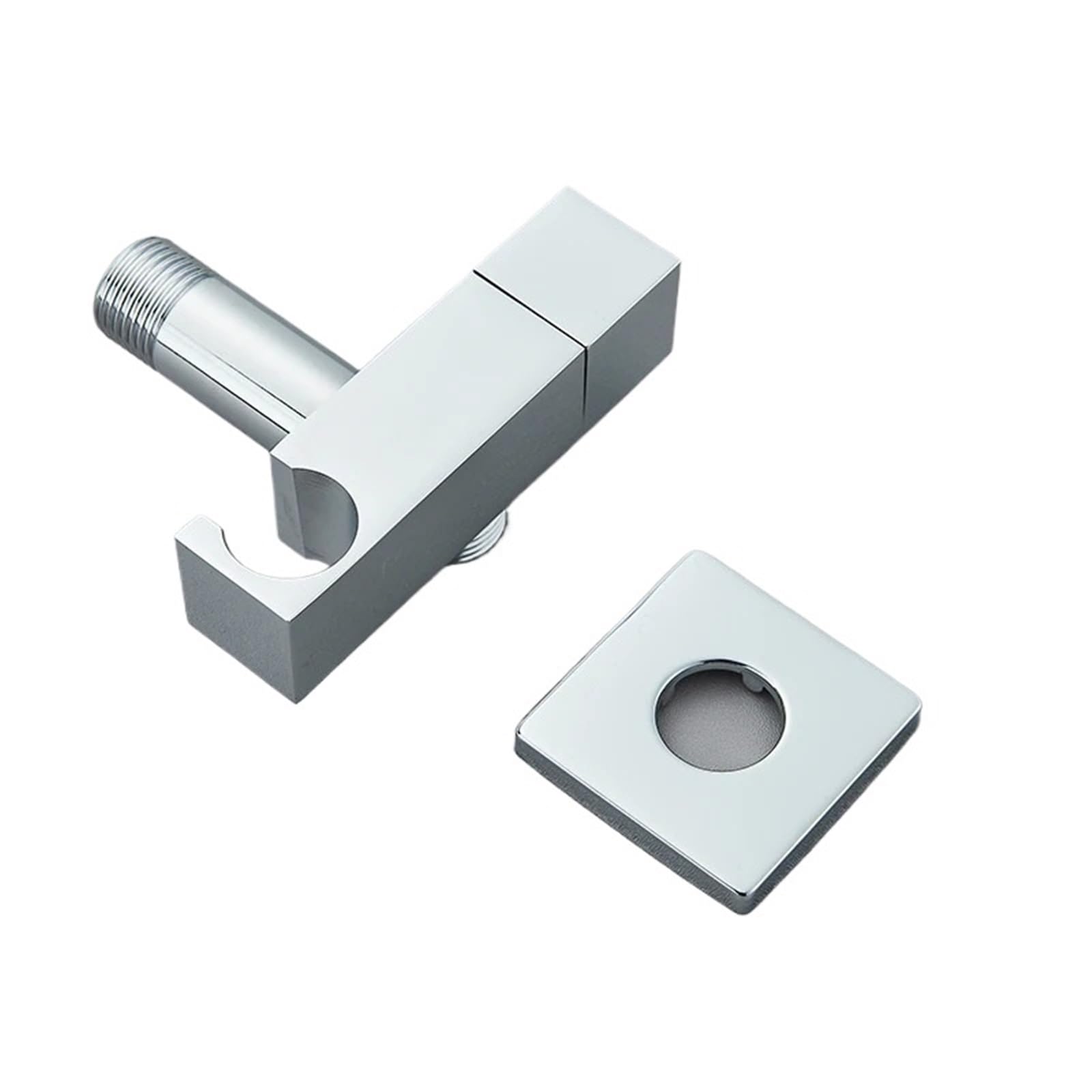 ZYCHSJXA Single Cold Bidet Faucet Sprayer Shower for Bathe Clean Washer Mixer Tap Bathroom Water Square Crane(A)