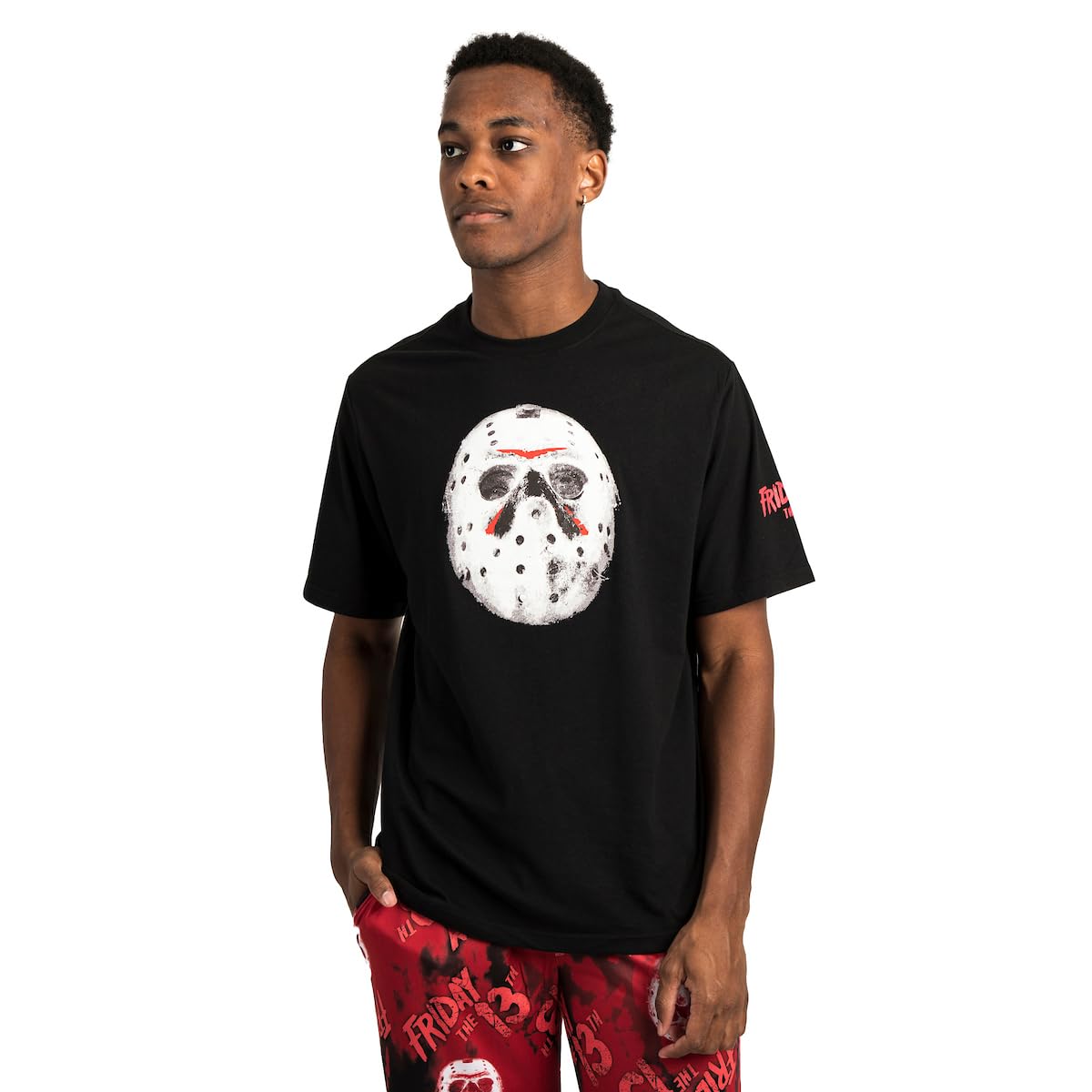 BioworldFriday The 13th Jason Mask Men's 2-Pack Pajama Set