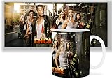 Chicago Tasse Fire Taylor Weißer Keramikbecher White Mug Kinney Jesse Spencer
