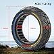 VOLOHAS 10x2,7-2,75 Vollreifen 10 Zoll Solide Reifen 70/65-6,5 Ersatzreifen für Hitway H5/HB24/Hiboy/Smartgyro Speedway/Rockway/Crossover Speedway 5/Dualtron 3/KuKirin G3/G2 Master (Bunt 1 PCS)