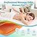 Massage Table Warmer Heating Pad Professional SPA Massage Bed Warmer with 9 Hour Timer, 9 Heat Settings, Overheat Protection for Massage Bed & Spa, 30