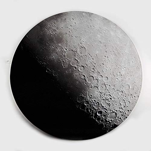 Tapis de salon style Europe du Nord Moon Graphics de MU Home