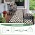 GENIMO Outdoor Rug 2.5'x8' Waterproof, Reversible Camping Mat, Plastic Straw Rugs for Patio, RV, Camper, Balcony, Backyard, Picnic, Deck (Black & Beige)