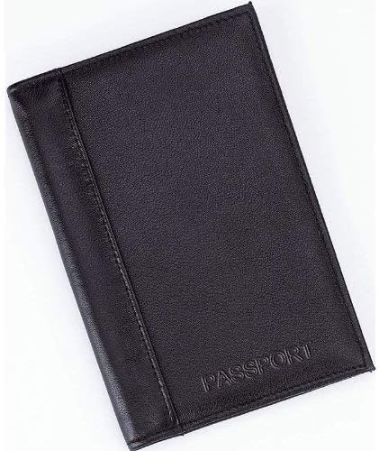Embassy Solid Genuine Leather Passport Cover