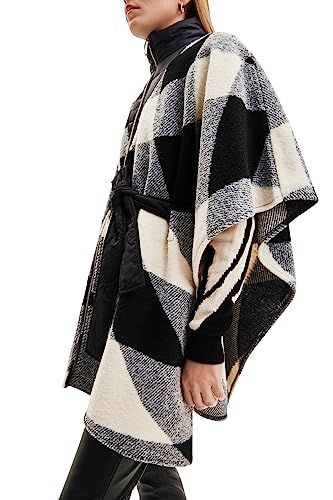Desigual Womens Accessories Fabric Ponchos3