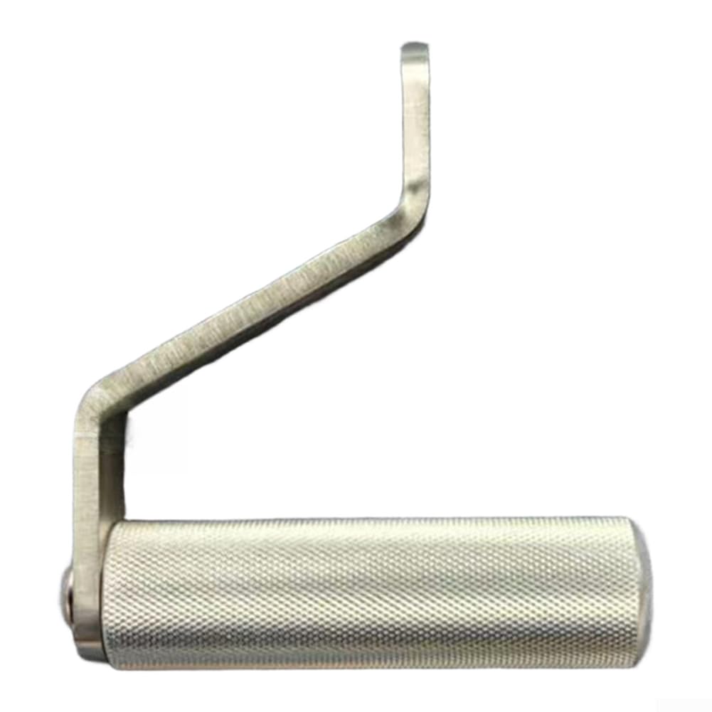 L-Shaped Pull Down Handle Bar for Gym Cable Machine, Aluminum Alloy Lat