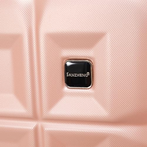 3-piece luggage set, ravel ABS lightweight luggage with 4 universal wheel password locks zippers (20/25 /29 inches)2