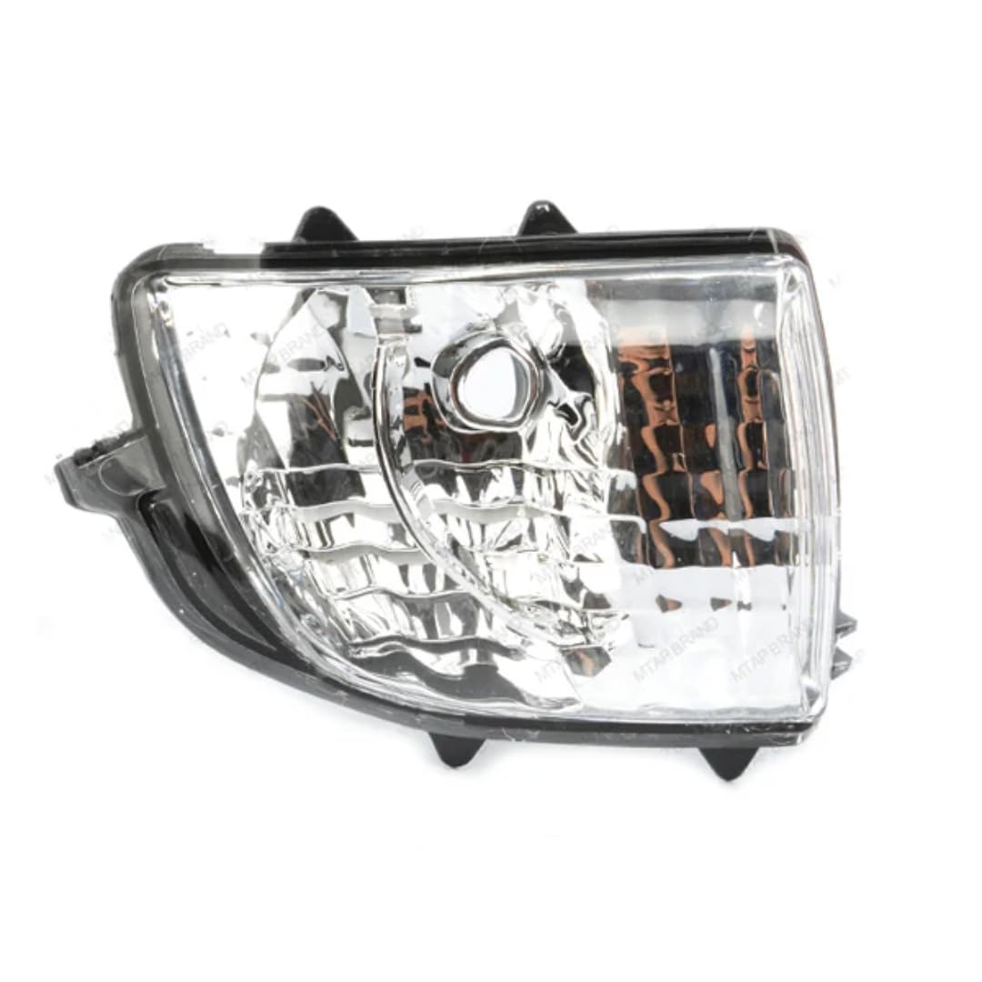 Rufutle Side Marker Lights for Volvo XC90 2007-2014, Rearview Mirror Light Blinker Turn Signal Lamp Shell No Bulb
