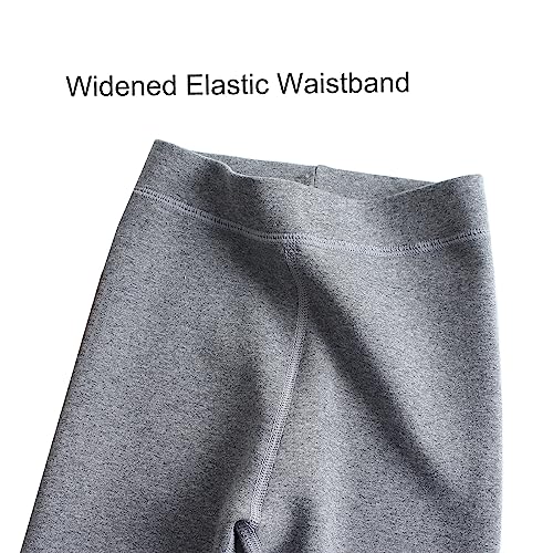 Looching Baby Toddler Girls Winter Fleece Lined Leggings Warm Full Length Pants Basic Cotton Thick Tights 1 Pack3