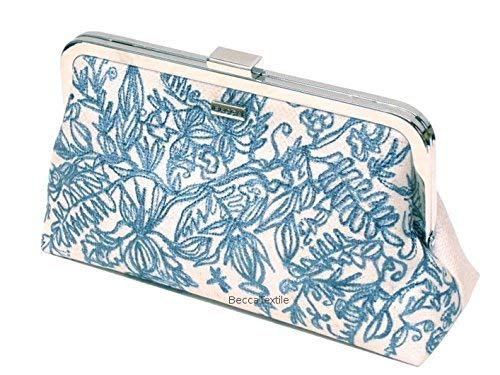 Bolso clutch Nacar, diseño original pintado a mano Exclusivo de  BeccaTextile.  : Amazon.es: Productos Handmade