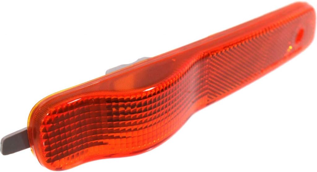 CarLights360 For Saturn SL Side Marker Light 2000 2001 2002 Passenger Side | Front | Sedan | Amber Lens | Plastic Lens & Housing | GM2551183 | 21110858