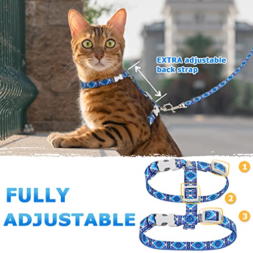 Supet Cat Harness And Leash Escape Proof, Adjustable Cat Leash And Harness Set For Walking, Lightweight Cat Harness For Large Small Kittens #TOP1