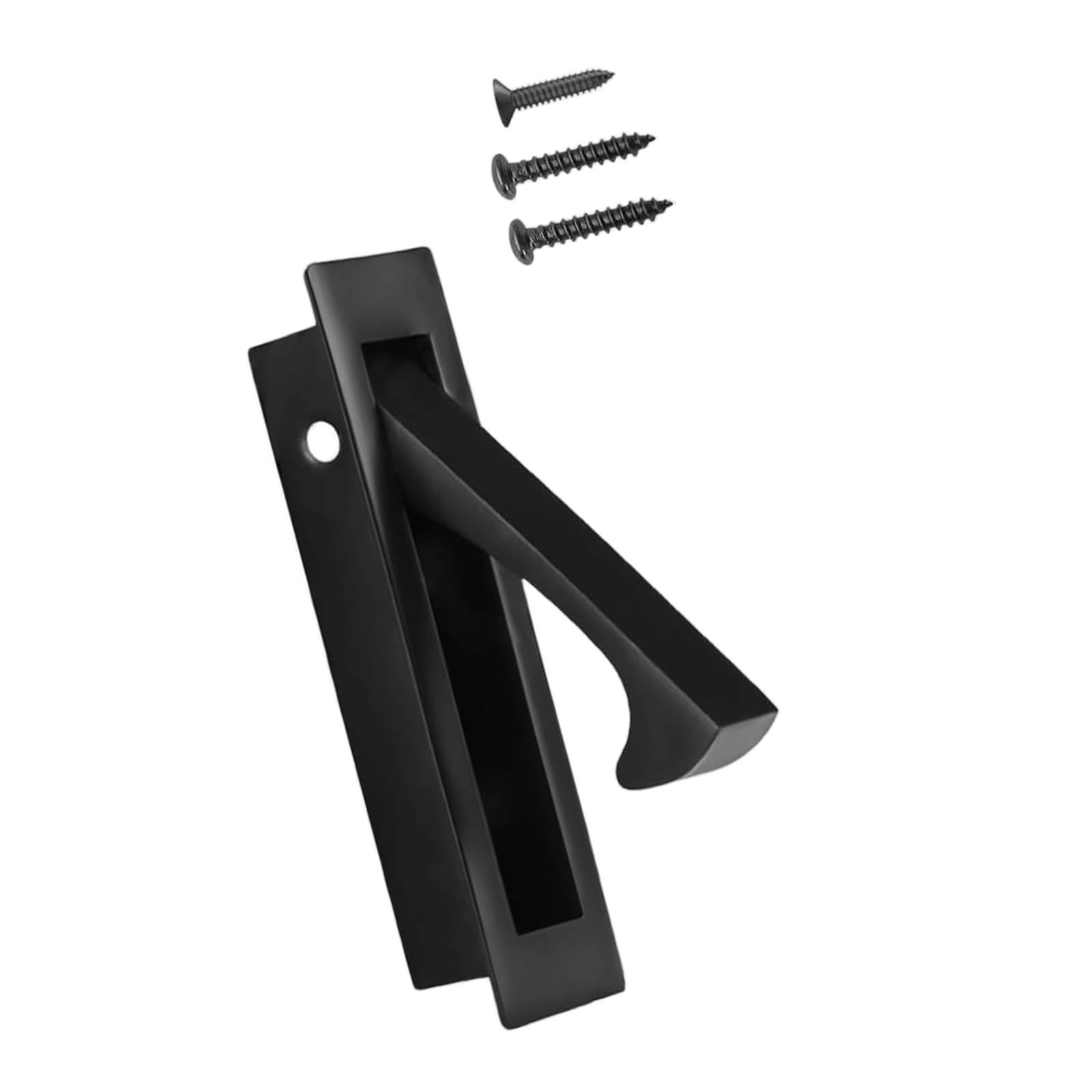 Poignée de porte coulissante en acier inoxydable pour placard de cuisine et porte de grange