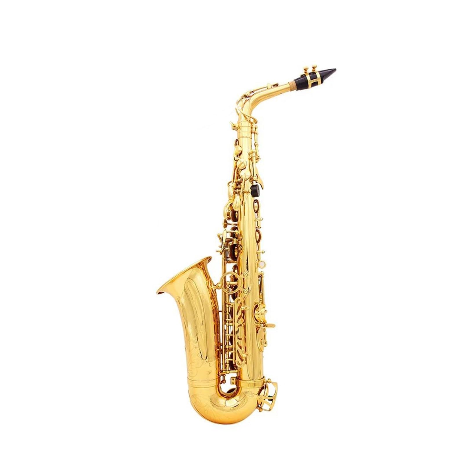 Akcesoria do saksofonu Jakość Gryfu Saksofonu Altowego Akcesoria Do Instrumentów Dętych Drewnianych Złota Mosiężna Szyjka Do Części Instrumentów Do Saksofonu Altowego