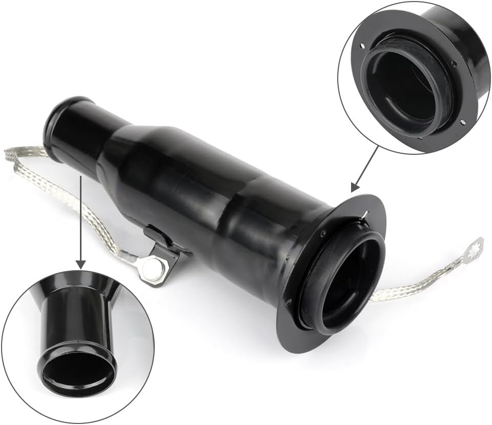 ECCPP 5017816AB Gas Fuel Tank Filler Neck For Gas Tank Pipe Hose Fit 1997 1998 1999 2000 For Jeep Wrangler Fuel Tank Filler Neck