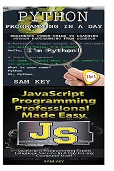 Paperback Python Programming in a Day & JavaScript Professional Programming Made Easy Book