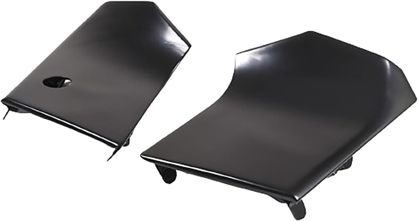 Hood Side Panel Trim Cover,Compatible For Toyota FJ Cruiser 2007-21 Front Side Upper Fender Antenna Replace Original Car Parts Black(Right)