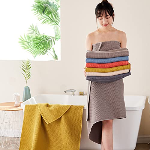 Amazon｜ワッフル バスタオル ワッフルタオル タオル 80×150cm 大判