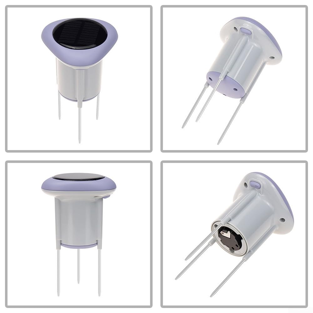 Sensor solar inalámbrico de humedad del suelo 3. Aplicación de jardín Planta remota IP66 Sonda de suelo impermeable al aire libre con datos históricos Herramienta de jardinería Control automático de